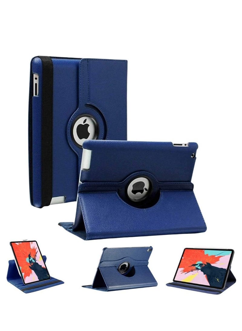 حافظة متوافقة مع جهاز Apple iPad Pro مقاس 12.9 بوصة (2015-2017)، 【حافظة】 حافظة جلدية PU مقاومة للصدمات على شكل كتاب قابلة للطي 360 درجة مع حماية كاملة مع خاصية الإيقاظ/النوم التلقائي - Image 1